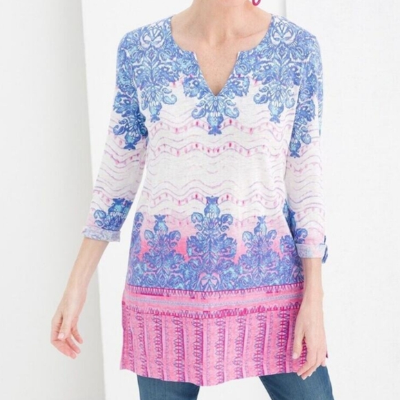 Chico's Tops - NWT Chico's Linen Tunic